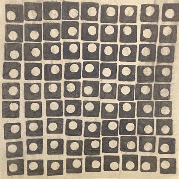 „Perception“, Öl, Leinwand auf Karton, 40 cm x 40 cm, Unikat, Entstehungsjahr 2017