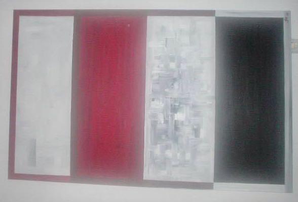 „Illusion“, Öl, Leinwand auf Keilrahmen, 180 cm x 120 cm, Unikat, Entstehungsjahr 2005