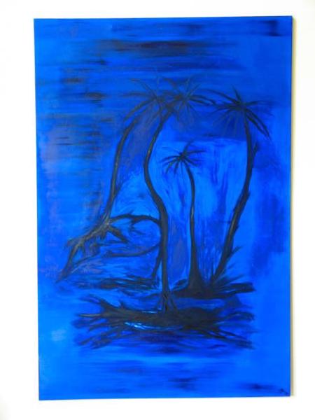 „Pirates of the Caribean“, Öl, Leinwand auf Keilrahmen, 180 cm x 140 cm, Unikat, Entstehungsjahr 2004