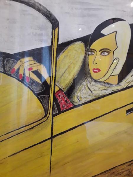 „Drive“, Öl, Leinwand auf Keilrahmen, 40 cm x 30 cm, Unikat, Entstehungsjahr 2019