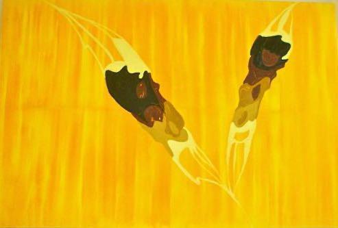 „There are choices“, Öl, Leinwand auf Keilrahmen, 180 cm x 120 cm, Unikat, Entstehungsjahr 2004