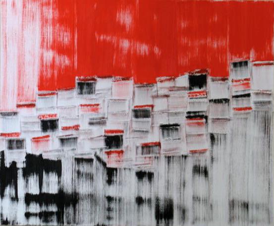 "Summer heat", 2006, 120 x 100 x 3,5